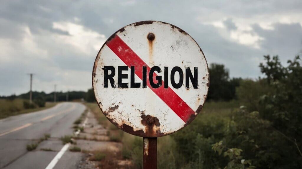 The cross didn’t improve religion. It replaced it.